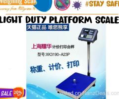 Purchase platform weighing scales of your choice suitable for your business