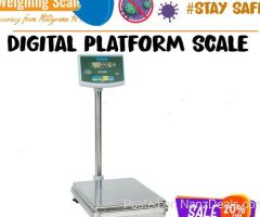 light duty platform weighing scales of convenient stabilizing that provides a reliable reading