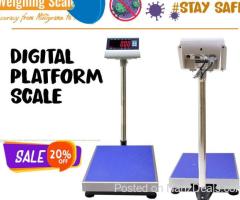 Purchase digital platform weighing scales with long life working battery