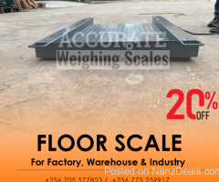 certified floor weighing scale suppliers Kampala