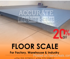 digital heavy duty floor weighing scales