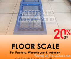 5000kg capacity digital  model floor weighing scales