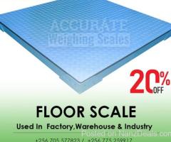 A12 TCS model of floor weighing scales suppliers Kampala