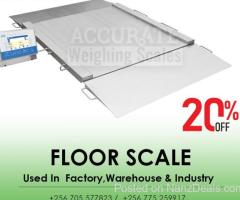 industrial floor weighing scales double ramps at low cost wholesaler shop uganda