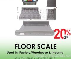 industrial floor weighing scale IP67 load cell protection in store Wandegeya