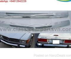 Mercedes R107 C107 W107 SL/SLC US style Bumpers - 1
