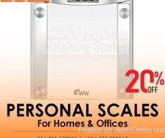 efficient Mini-Weigh Accurate Bathroom Weighing Scale