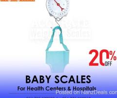 Ergonomic convenient and time saving digital baby scales