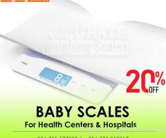 digital baby weighing scale with Removeable weighing basket