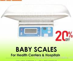 Brand new digital baby scales with compatible system