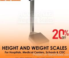 New height and weight multifunctional digital scale for hospital