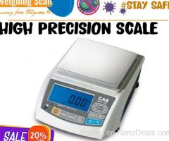 precision analytical balance with exceptional accuracy and readability