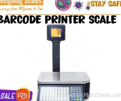 barcode printing scale on sell with multi-language interface at a discount price wandegeya