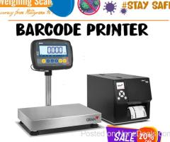 Perfect and durable barcode weighing scales