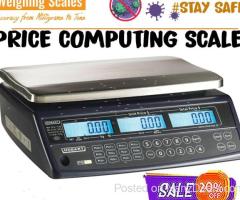 Price computing weighing scales are available in stock for sale at Jumia Uganda