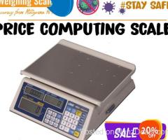 Calibration certificate to price computing weighing scales is offered