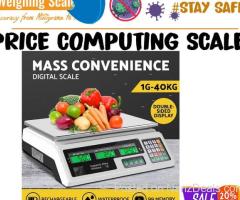 Price computing scale auto power off from a trader wandegeya