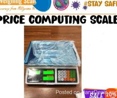 price computing scale with optional USB interface from sole agent  Kampala