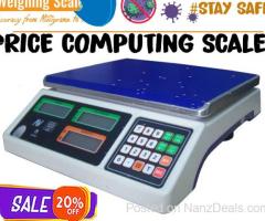 price computing scale table top with capacity up to 30kg for sale at discount