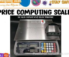 precise price computing scale with 24/7/365 days operation at best prices