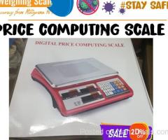 price computing scale with bright red LED backlit for sell