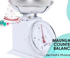 commercial counter manual weight scale in Kampala