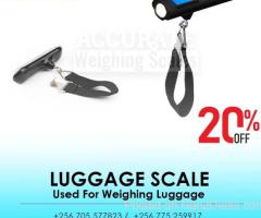 Portable luggage Scales best way to weigh suitcase