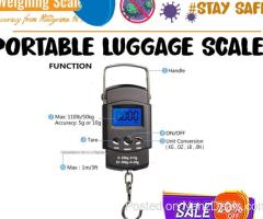 pocket Luggage Scales 50Kgx10g LCD digital display