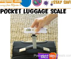 portable Hook Hanging Weighing Scale 50kg for luggage