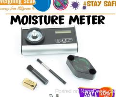 Digital moisture tester for over 25 grain species