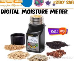 integrated grain moisture meters for cereals farm fields