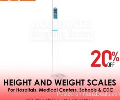 Acquire height and weight scales height rod and column type - 1