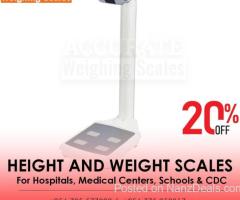 digital Height And Weight Weighing Scale Commercial For Clinic