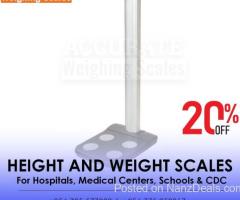 New height and weight multifunctional digital scale for hospital