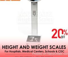 medical digital scale, hospital scale, weight and height scale