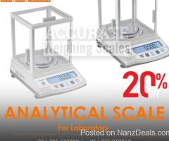 Simplify your research with accurate and reliable analytical scale