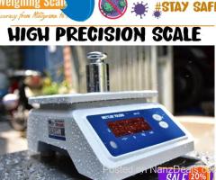 Properly calibrated precision analytical balance that are accurate