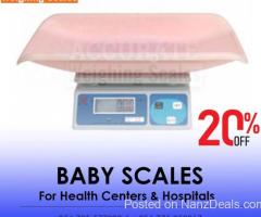 Purchase digital baby weighing scales that can remember 15 weightings