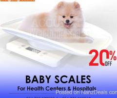 Digital baby scales with super accurate weight readings