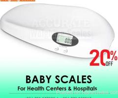 Consider accuracy and versatility of digital baby scales