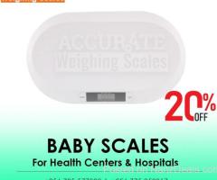 Reliable medical baby scales that stimulate accuracy