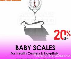 Accurate mechanical baby weighing scales