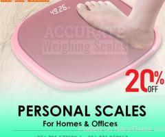 Household Personal Scale with Body Fat Weight monitor 150kg