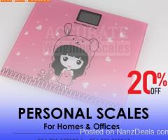 Get bathroom weighing scales to correctly weigh yourself for consistent results