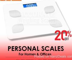 Active smart body digital bathroom weighing scales