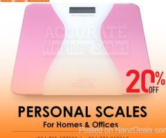 Get bathroom weighing scales with strong and best tempered glass