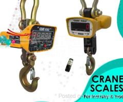 Crane weighing scales with durable one-hour batteries reserve for sell Kampala Uganda