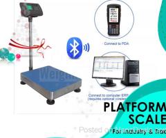 electronic foldable platform weighing scales in store