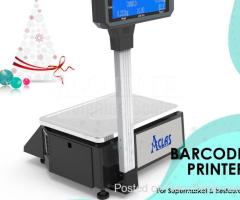 barcode printing scale with printing speed >50mm/s with 1year warranty in shop Kampala