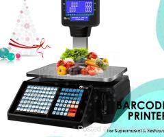 Barcode printing scales with reprint function wholesaler shop Kampala